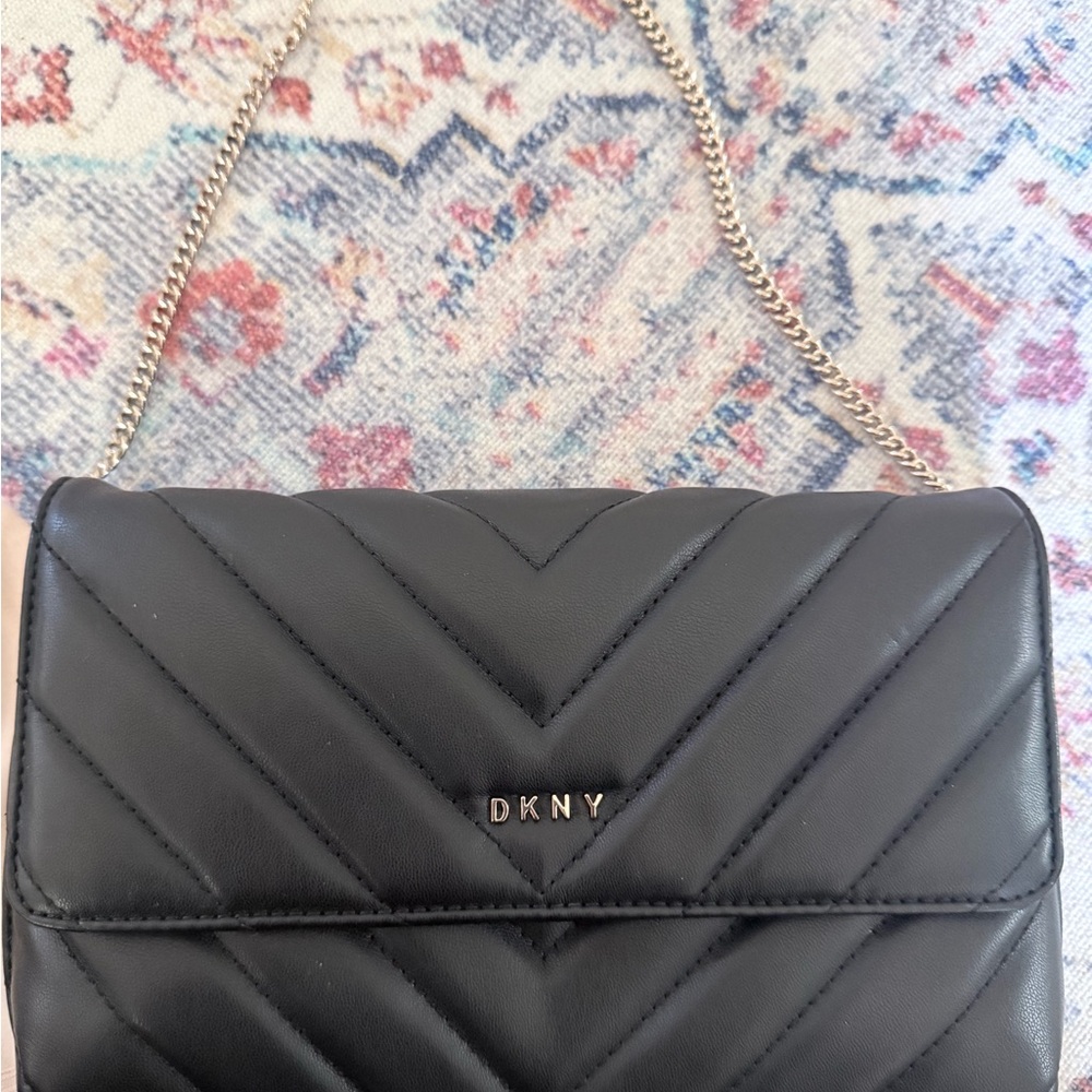 DKNY Black Clutch